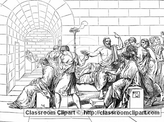 Historical Figures   149 Socrates Poison   Classroom Clipart