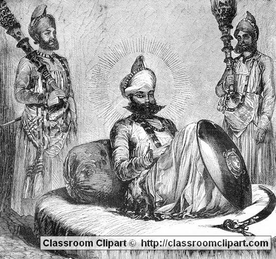 Historical Figures   317 Rana Hindu   Classroom Clipart