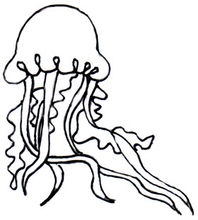 Jellyfish Clip Art 2 280x312   Clipart Panda   Free Clipart Images