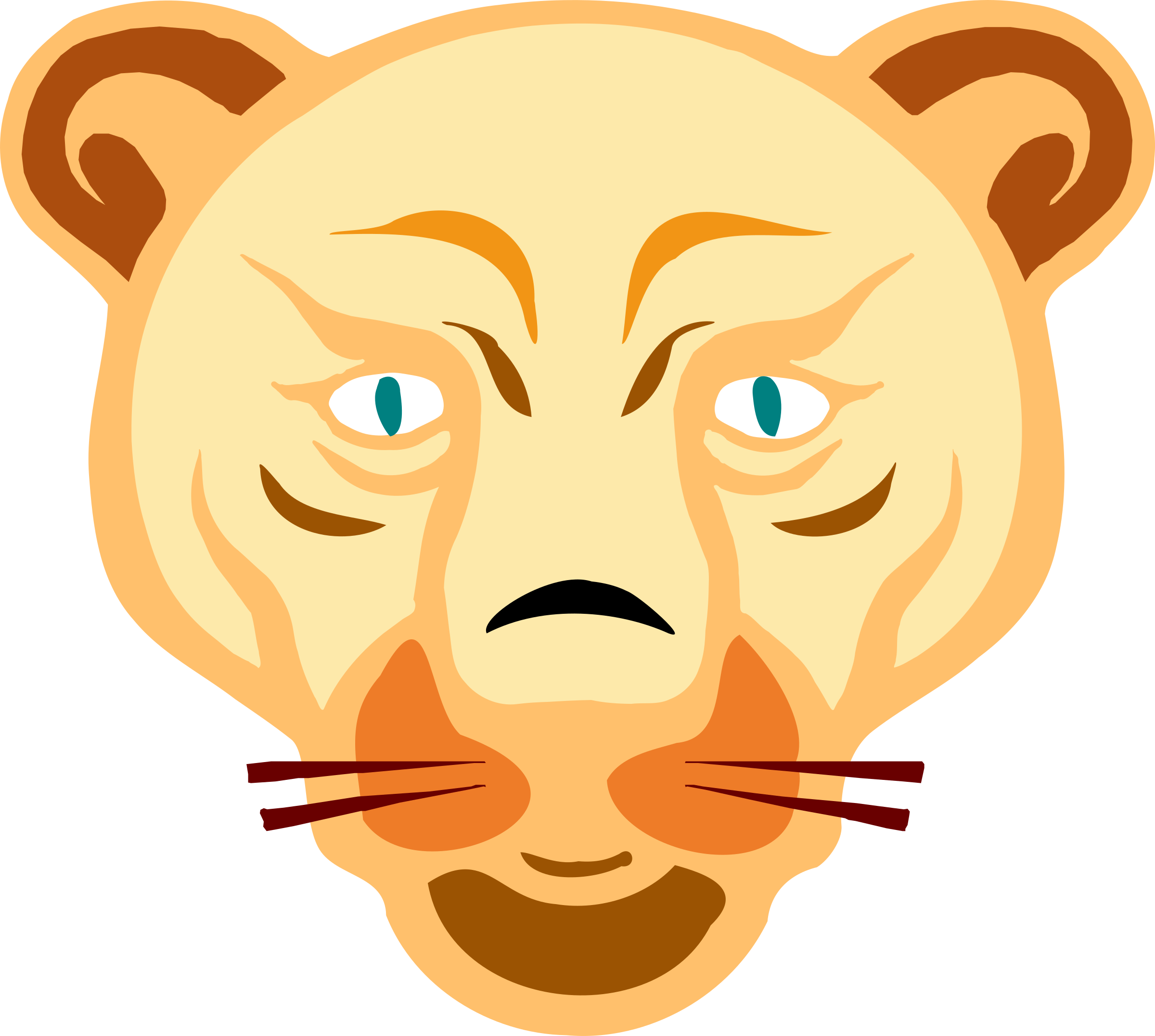 Lion Face By Zeimusu