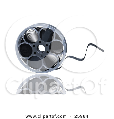 Of A Movie Cassette Video Tape Resting On Its Case By Open Clip Art