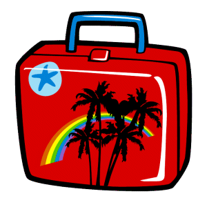 Open Suitcase Clipart   Cliparthut   Free Clipart