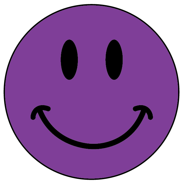 Purple Smiley Faces Purple Happy Face