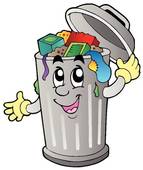 Trash Can Illustrations And Clipart  1239 Trash Can Royalty Free