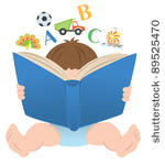 Baby Reading Book Clip Art Download 1000 Clip Arts  Page 1    