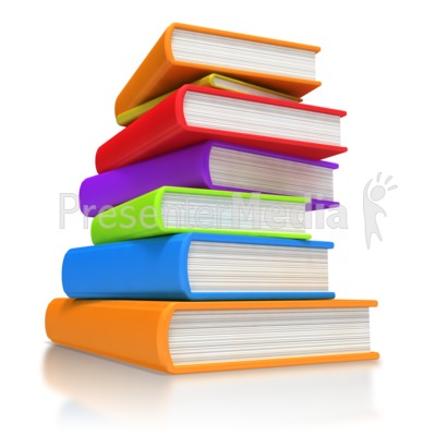 Book Stack   Education And School   Great Clipart For Presentations