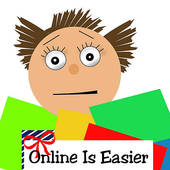 Frazzled Holiday Shopper   Clipart Graphic