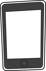 Iphone Clipart Clip Art At Clker Com   Vector Clip Art Online Royalty    