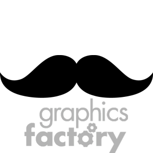 Mustache Clip Art Photos Vector Clipart Royalty Free Images   1