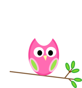 Pink And Green Owl Clip Art   Vector Clip Art Online Royalty Free    