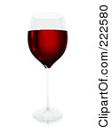 Red Wine Glass Clip Art Royalty Free Rf Clipart