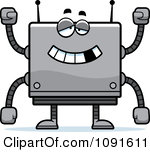 Royalty Free  Rf  Dumb Robot Clipart Illustrations Vector Graphics