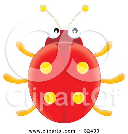 Royalty Free  Rf  Illustrations   Clipart Of Lady Bugs  2