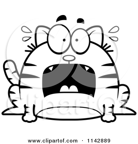 Royalty Free  Rf  Scaredy Cat Clipart Illustrations Vector Graphics