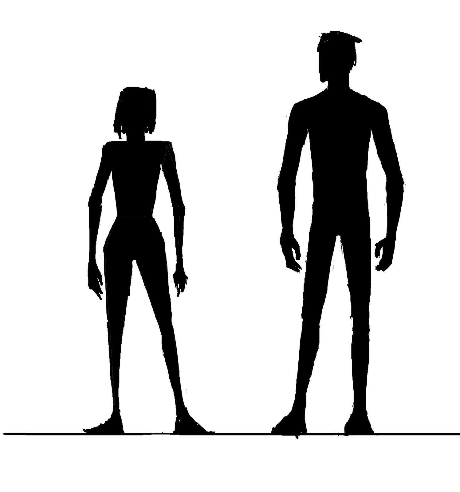 12 Female Body Silhouette Free Cliparts That You Can Download To You