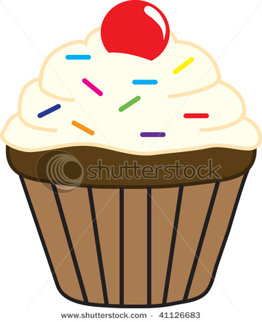 Birthday Cupcakes Clipart  Irthday Cupcake Clipart