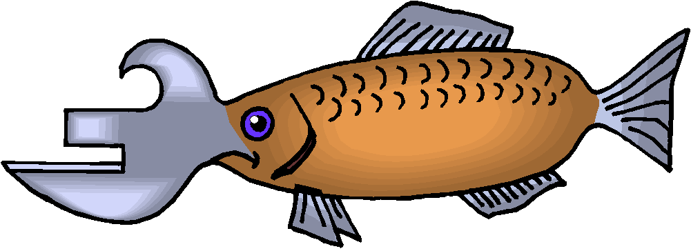 Can Opener Mouth Fish Fantasy Clipart   Free Microsoft Clipart