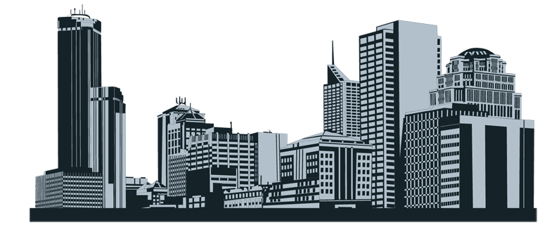 City Skyline Clip Art   Item 4   Vector Magz   Free Download Vector