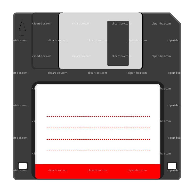 Clipart Floppy Disk   Royalty Free Vector Design