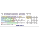 Computer Keyboard Layout Clipart   Royalty Free Public Domain Clipart