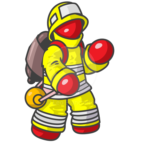 Fire Fighter Clip Art Royalty Free Fire Fighter Clipart Illustration