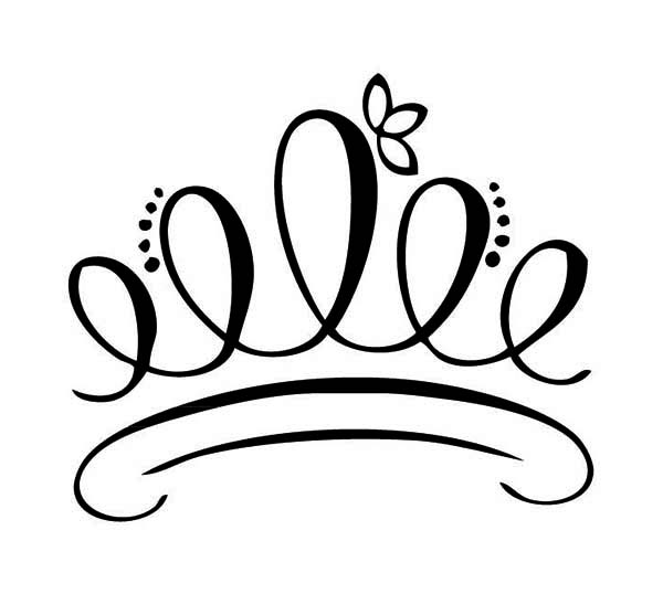 Go Back   Gallery For   Tiara Coloring Page