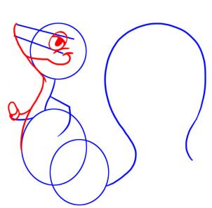 How To Draw A Cartoon Skunk Step 2 1 000000011818 3jpg