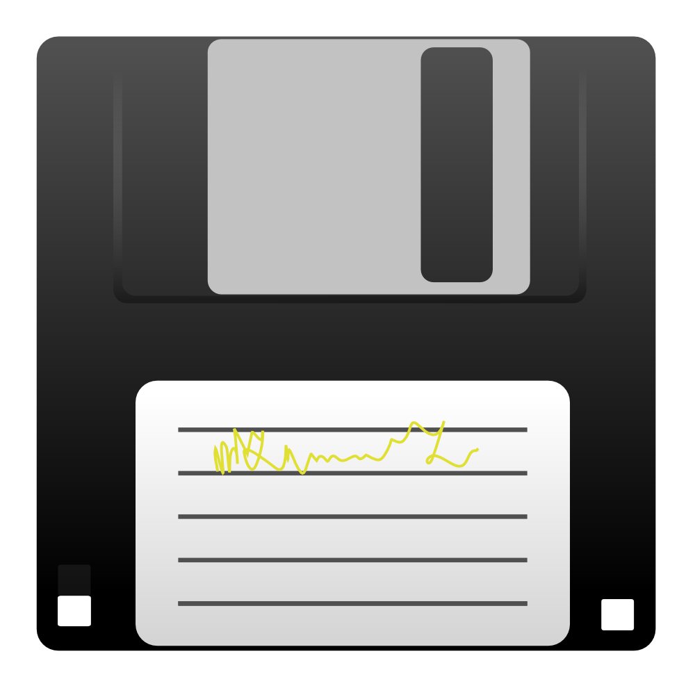 Onlinelabels Clip Art   Floppy Disk
