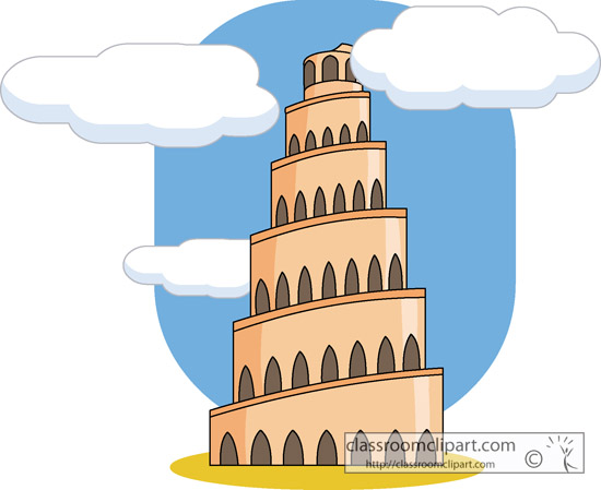 Tower Of Babel Clip Art Free
