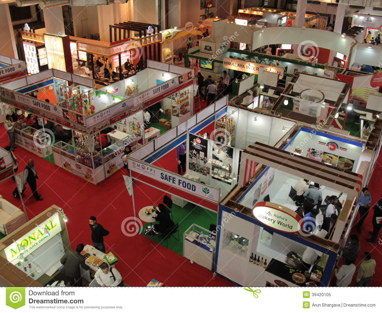 Trade Show Aahar India Fair Held New Delhi India Food Ingradients Food