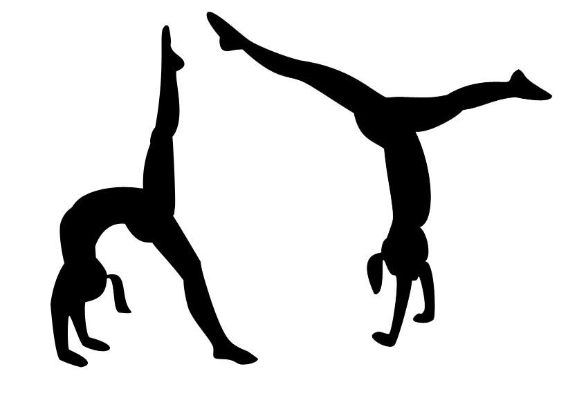 Tumbling Gymnasts   2 Shapes By Gabbyt On Deviantart