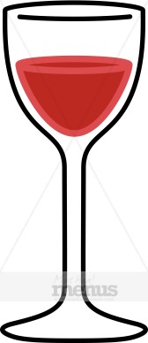 Wine Goblet Clip Art   Wine Clipart