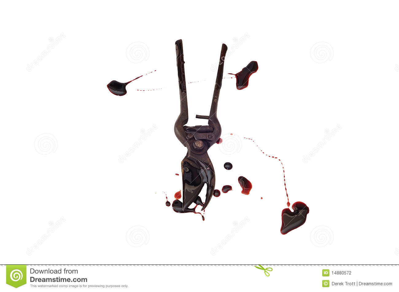 Bloody Gory Pruners Stock Photography   Image  14880572