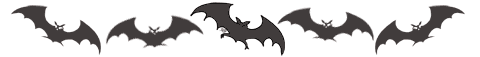Clipart Bordersecho S Free Bat Clipart Cartoon Bats For Halloween