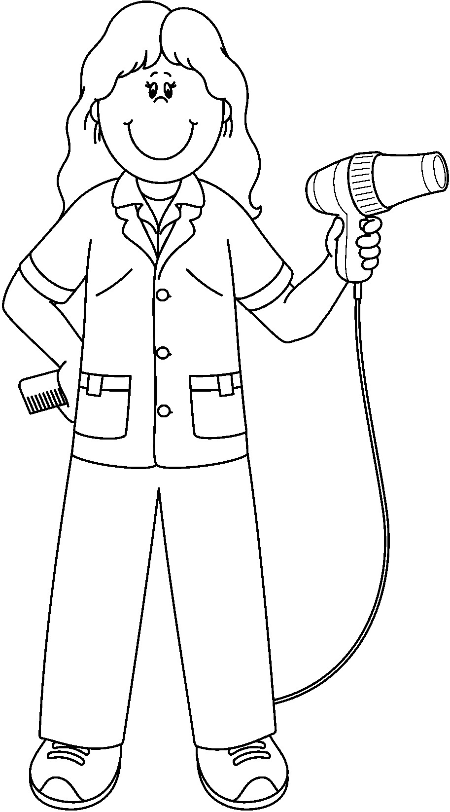 Community Helper Coloring Pages To Print Community Helper Coloring    