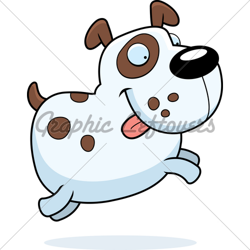 Dog Jumping   Gl Stock Images