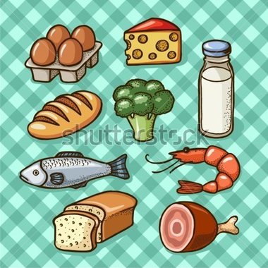 Fish Food Icon Food Icons Meat Fish Eggs