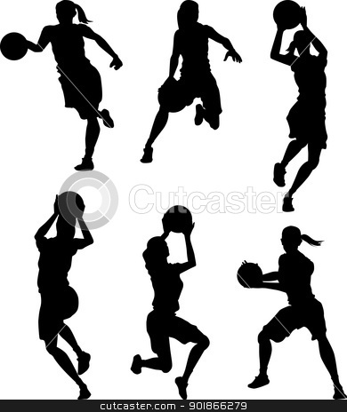 Girl Basketball Player Clipart Shooting 2014 Clipartpanda Com About