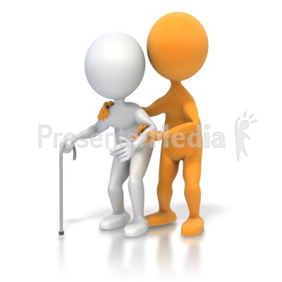 Helping An Elderly Person   Medical And Health   Great Clipart For    