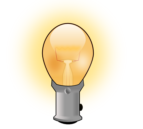 Light Bulb Clip Art At Clker Com   Vector Clip Art Online Royalty