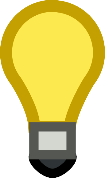 Light Bulb Clip Art At Clker Com   Vector Clip Art Online Royalty    