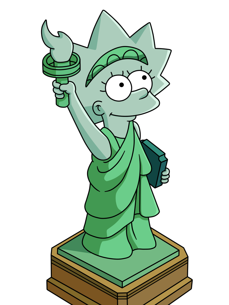 Statue Of Liberty Cartoon Drawing   Clipart Best