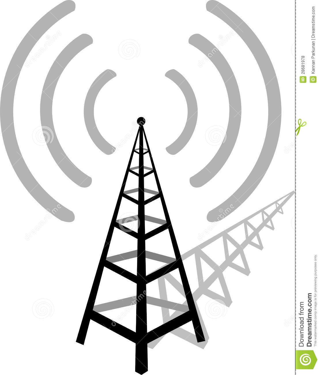 Wireless Communication Tower Royalty Free Stock Photos   Image
