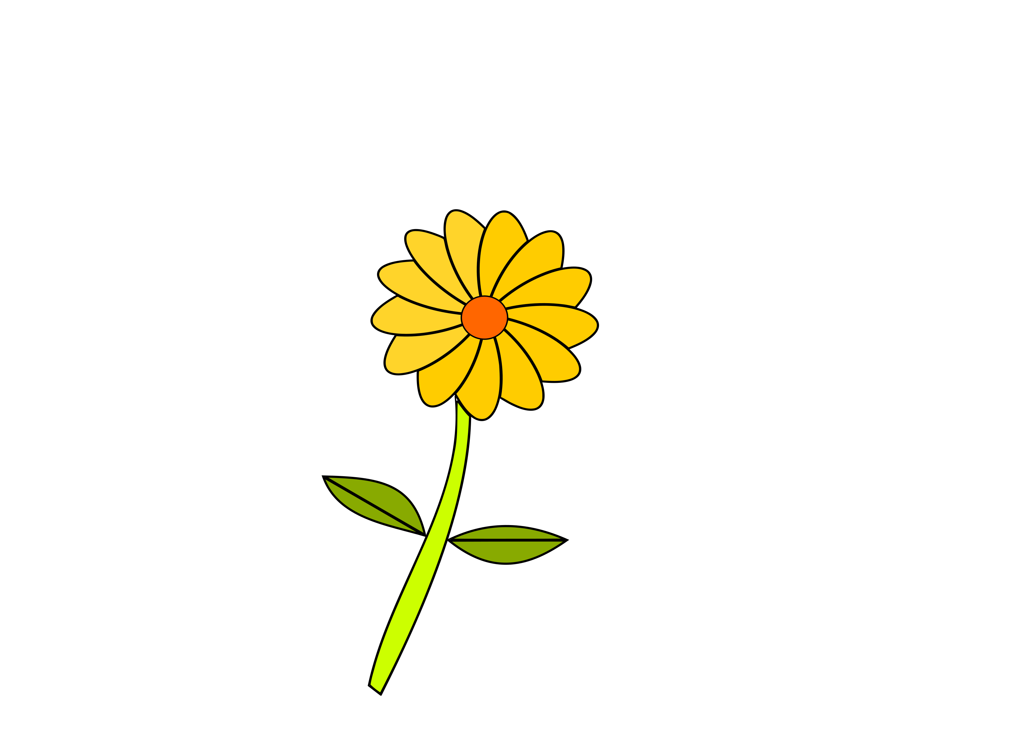 Yellow Flower By Siddymcbill