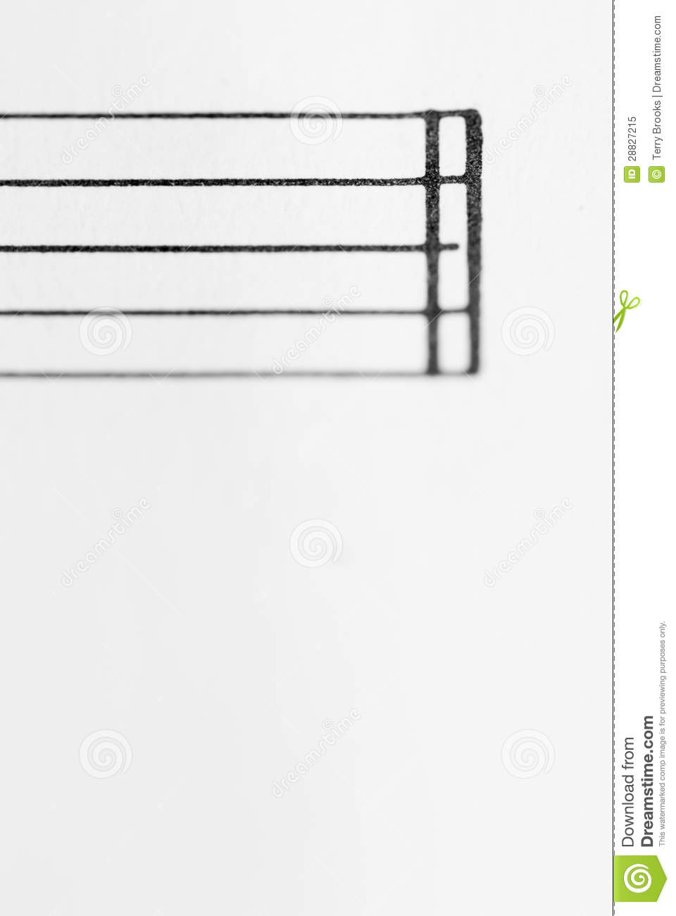 Blank Sheet Music Clipart Macro Blank Sheet Music 