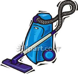 Canister Type Vacuum Royalty Free Clipart Picture