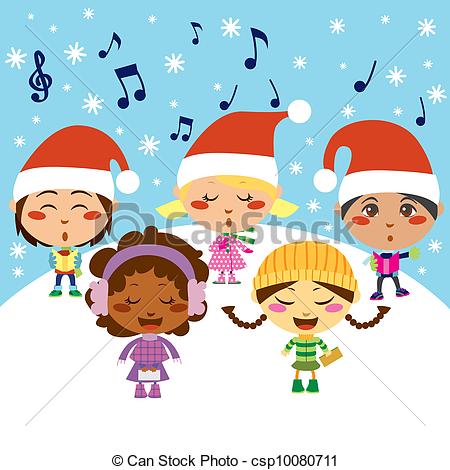 Christmas Carol Singers Clipart   Quotes Lol Rofl Com