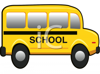 Clip Art  Short School Bus