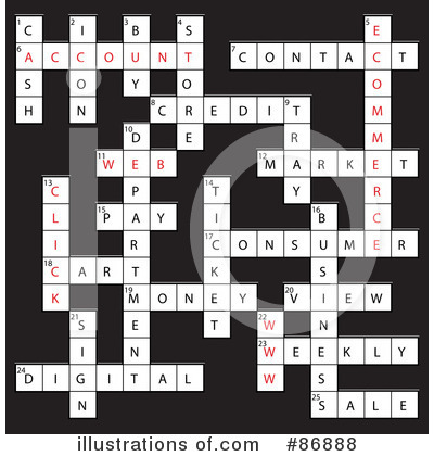 Computer Crossword Puzzles On Crossword Puzzle Clipart 86888 By Macx