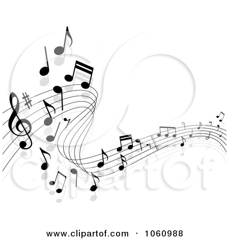 Of A Background Of Staff And Music Notes   11 By Seamartini Graphics